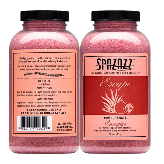 Escape Crystals Pomegranate "Energize" SPAZAZZ