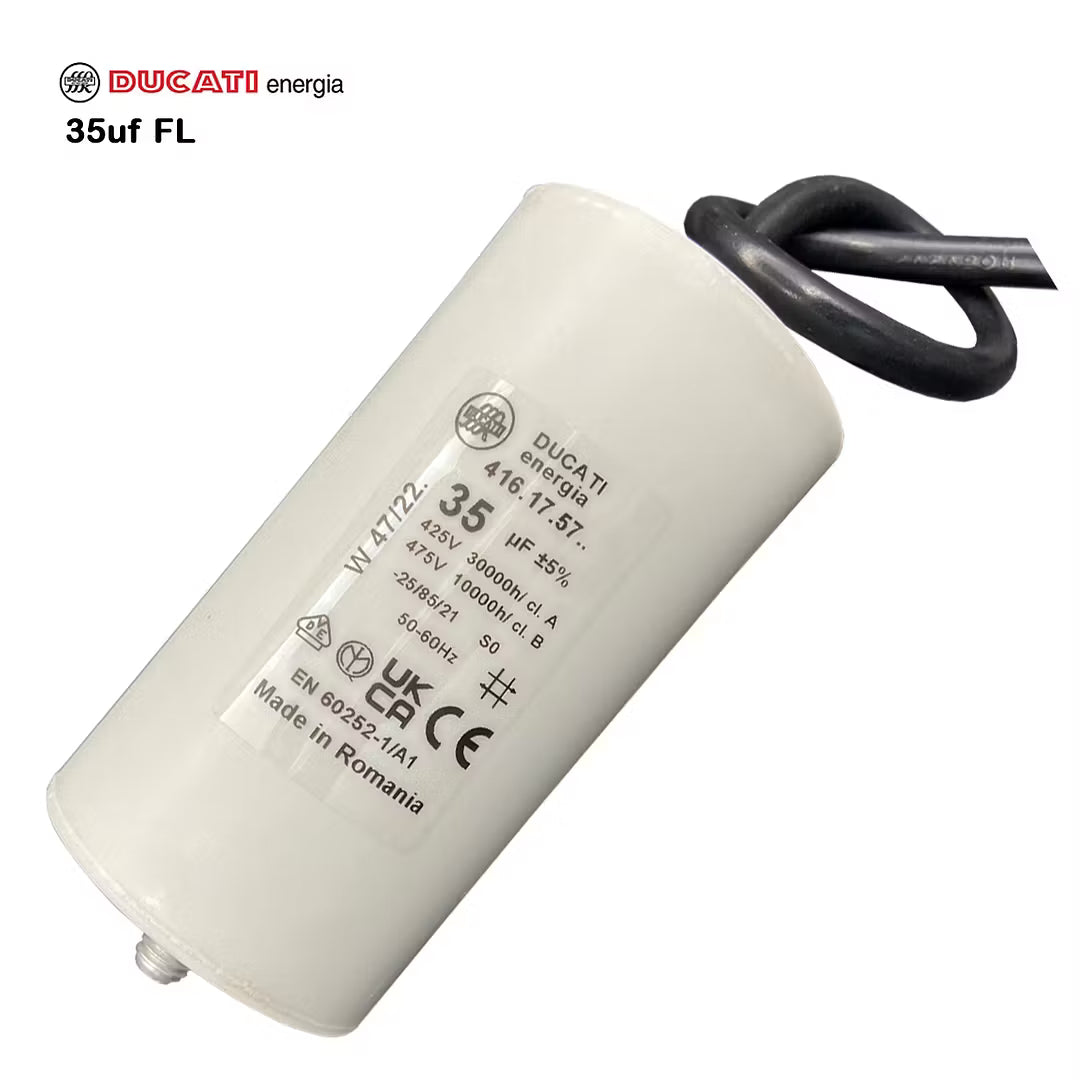 Capacitor 35uf +/-5% - Fly Lead