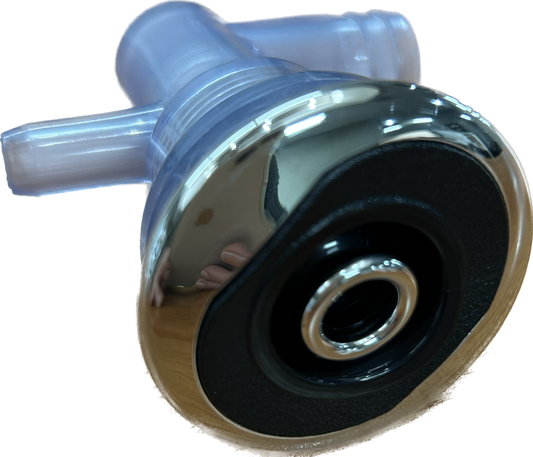 Jet Duo Directional Assembly Black SS Clear Body