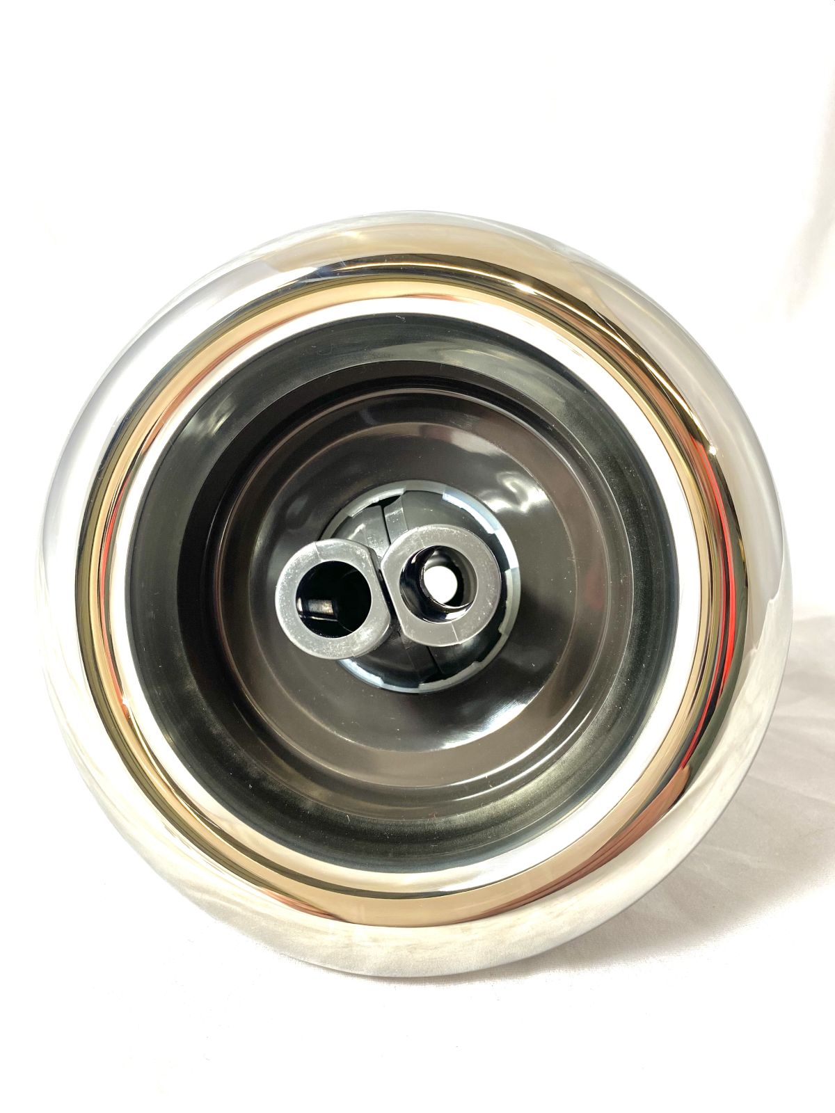 Jet Hurricane Twin Spin Face Smooth 316SS Charcoal