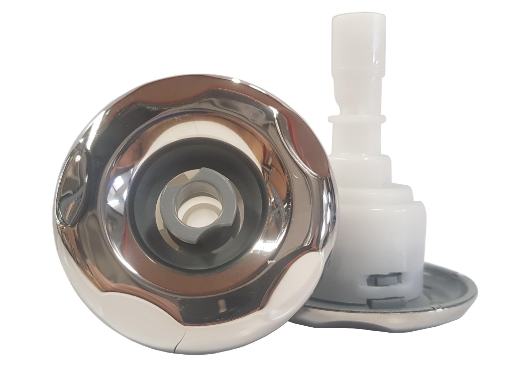 TYPHOON JET INTERNAL – 5 SCALLOP DIRECTIONAL STAINLESS STEEL/GReY