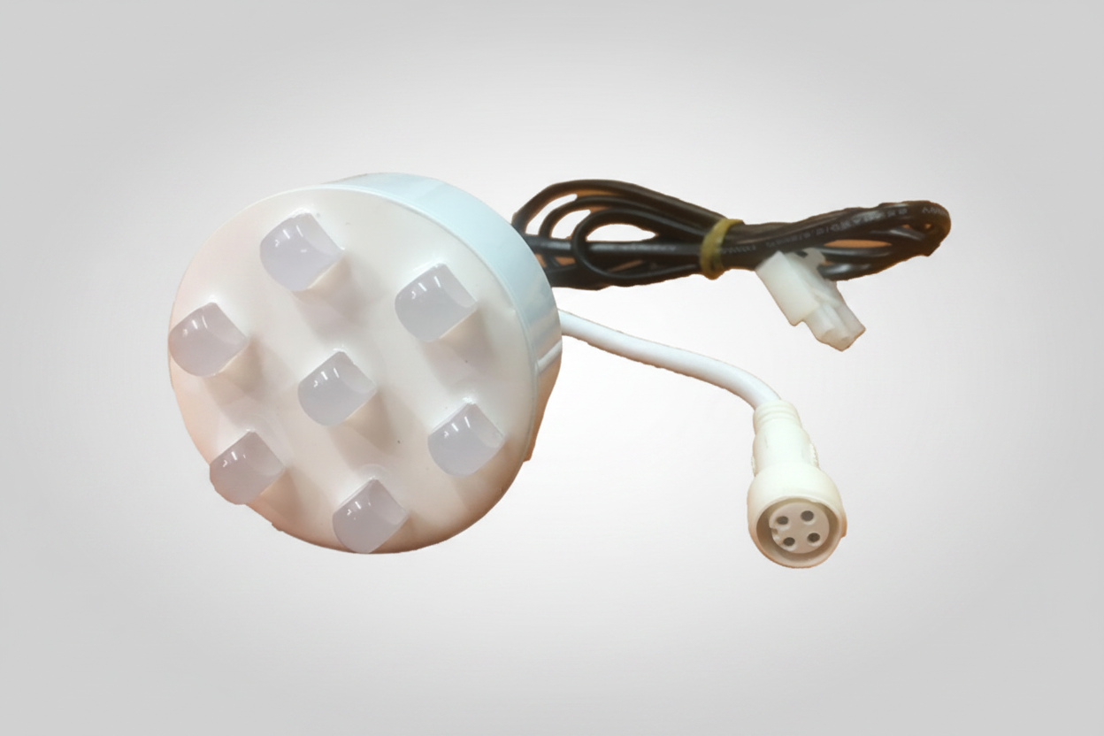 RISING DRAGON 7 LED MASTER SPA LIGHT 4 WIRE