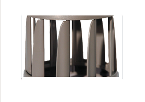 Skimmer Top Vane Weir Graphite Grey