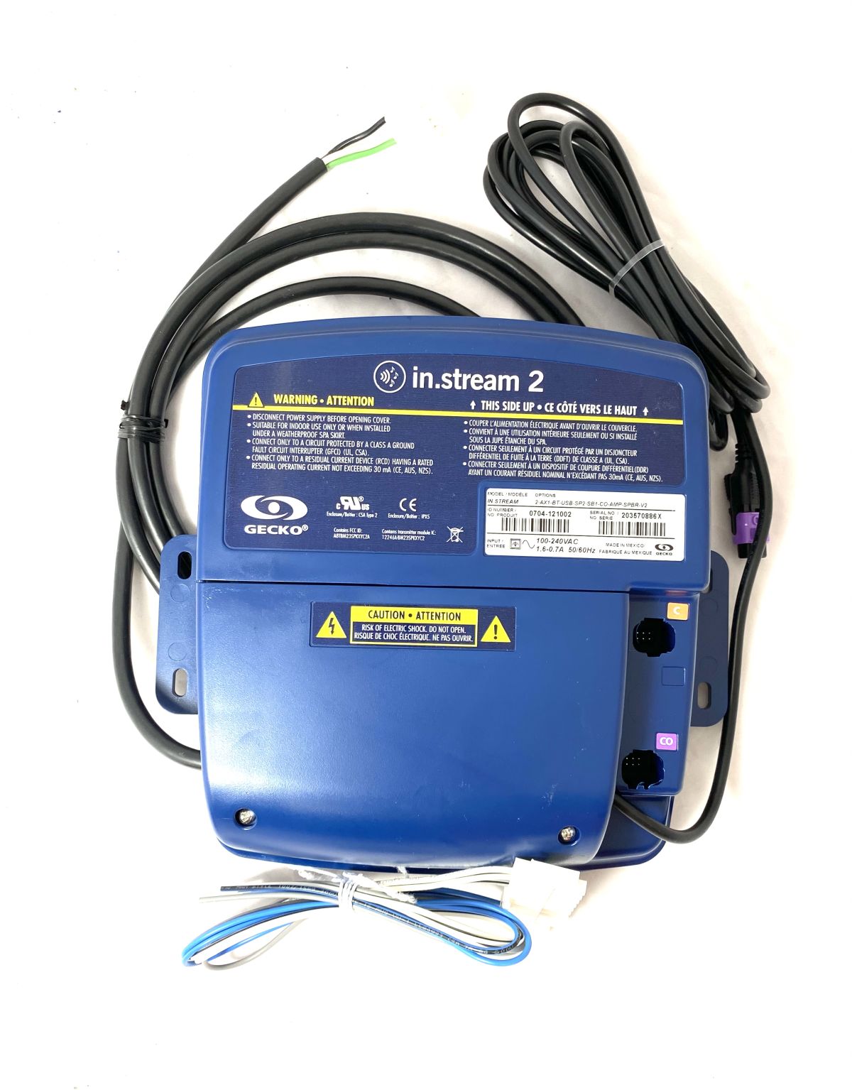 Gecko IN.STREAM2 Audio station for spas -(0704-121002)