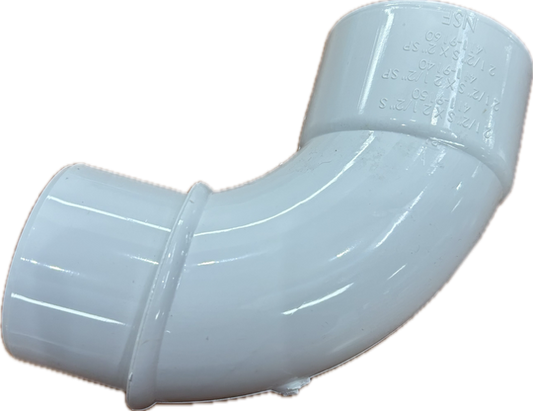 Sweep Elbow 63mm 90° Spigot to Socket