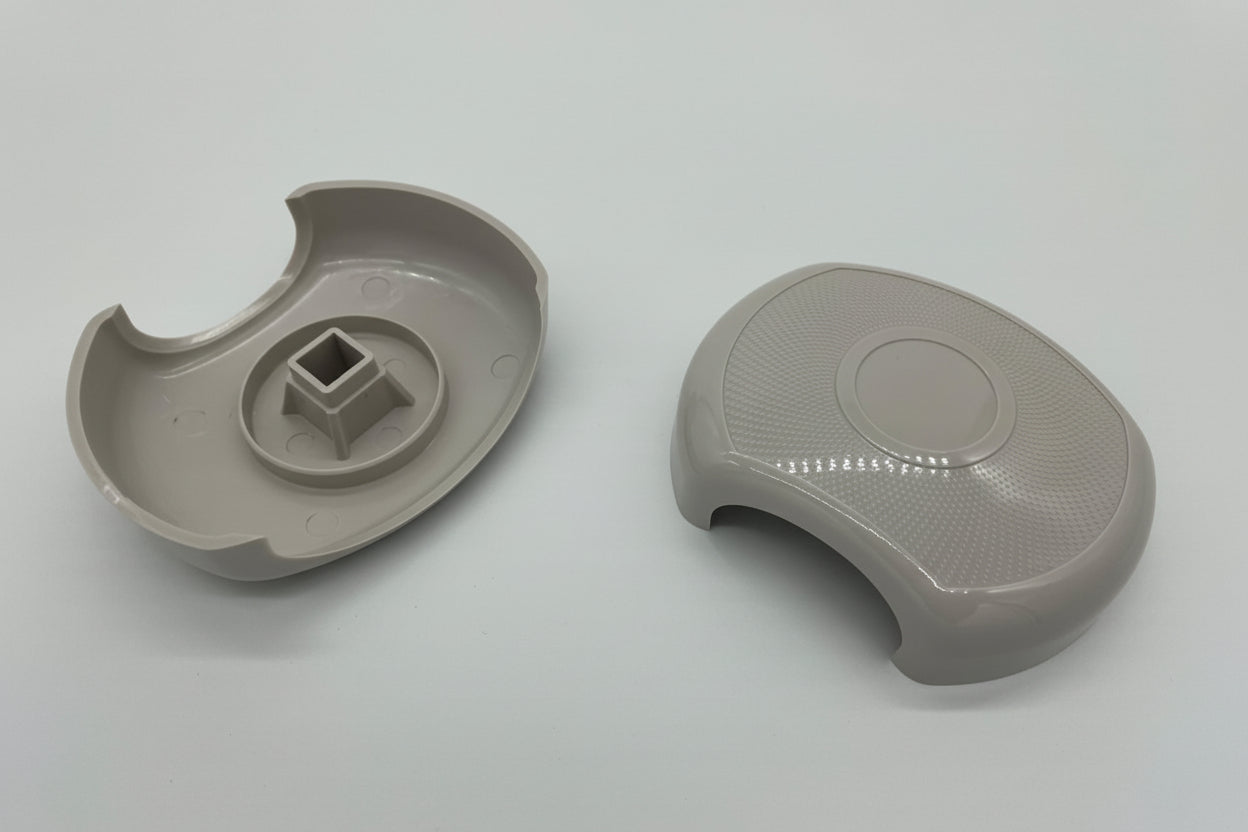 106mm replacement cap for spa diverter valve, grey round spa valve cap