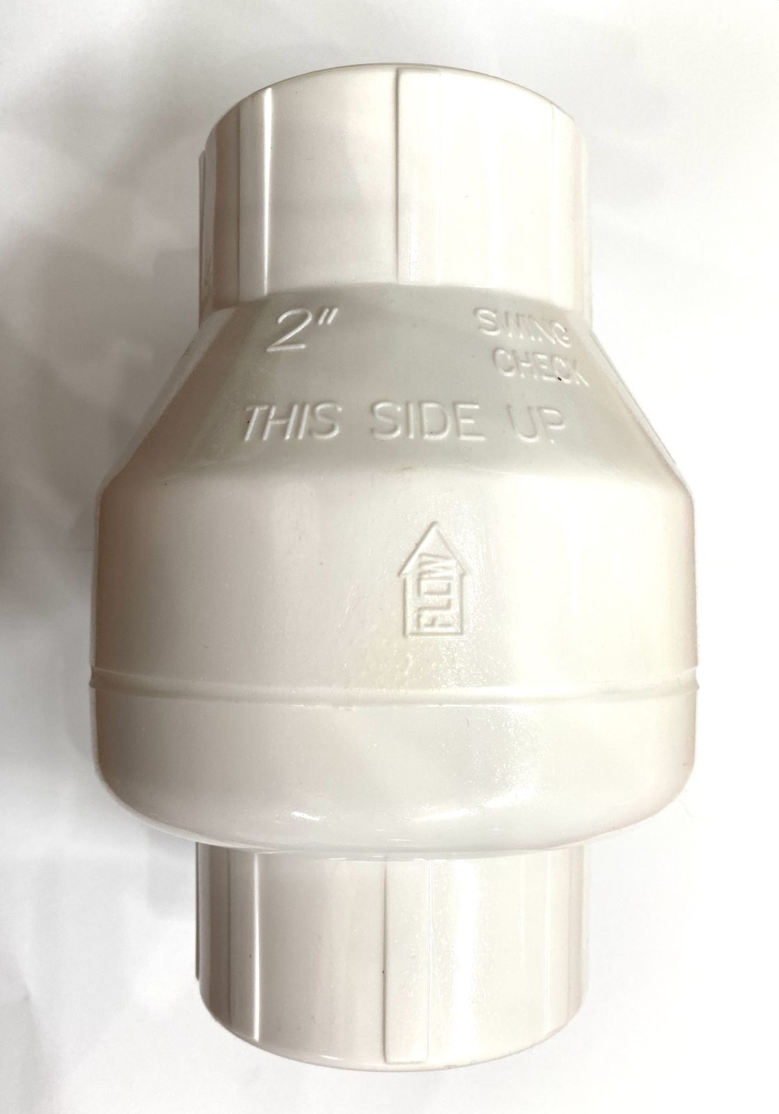 Valve Check 50mm Swing PVC - Cyclone filtration, non return