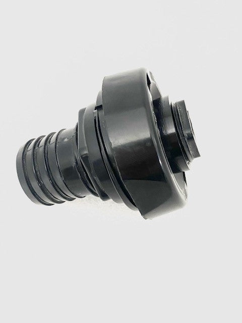 Drain Valve Interface 1" - Black