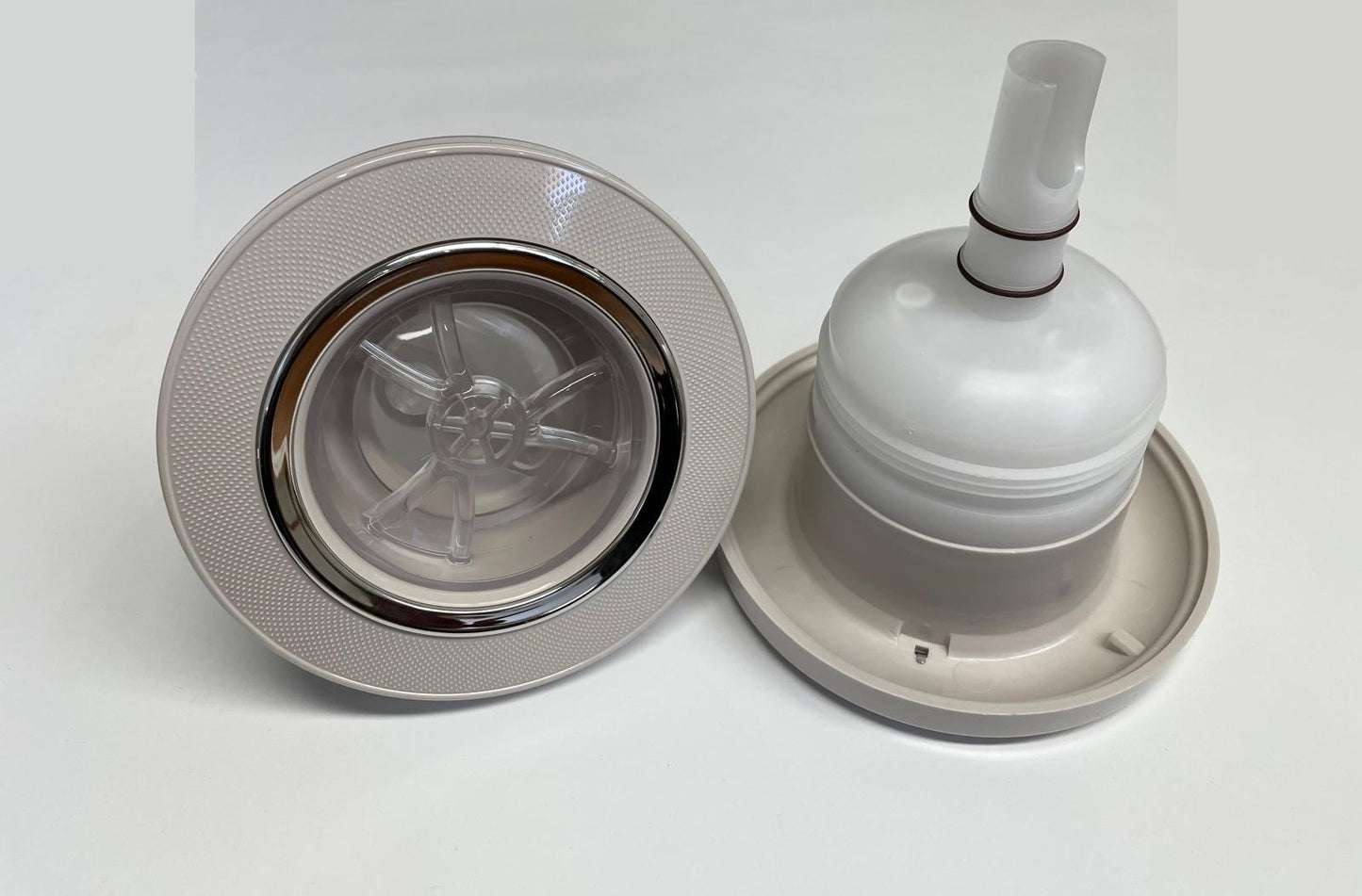 Jet Hurricane Lifestream Pulsating Face Stone Grey Ø130mm