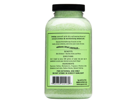 Escape Crystals Kiwi Pear "Exhilarate" SPAZAZZ