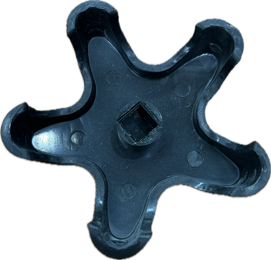 Star Shape Diverter Handle 1.5"