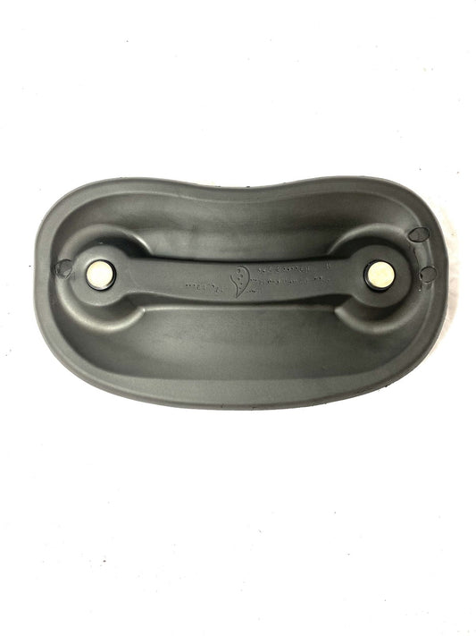 Headrest Oval with Magnets Black