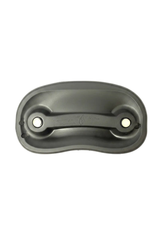 Spa Headrest Oval with Magnets Black