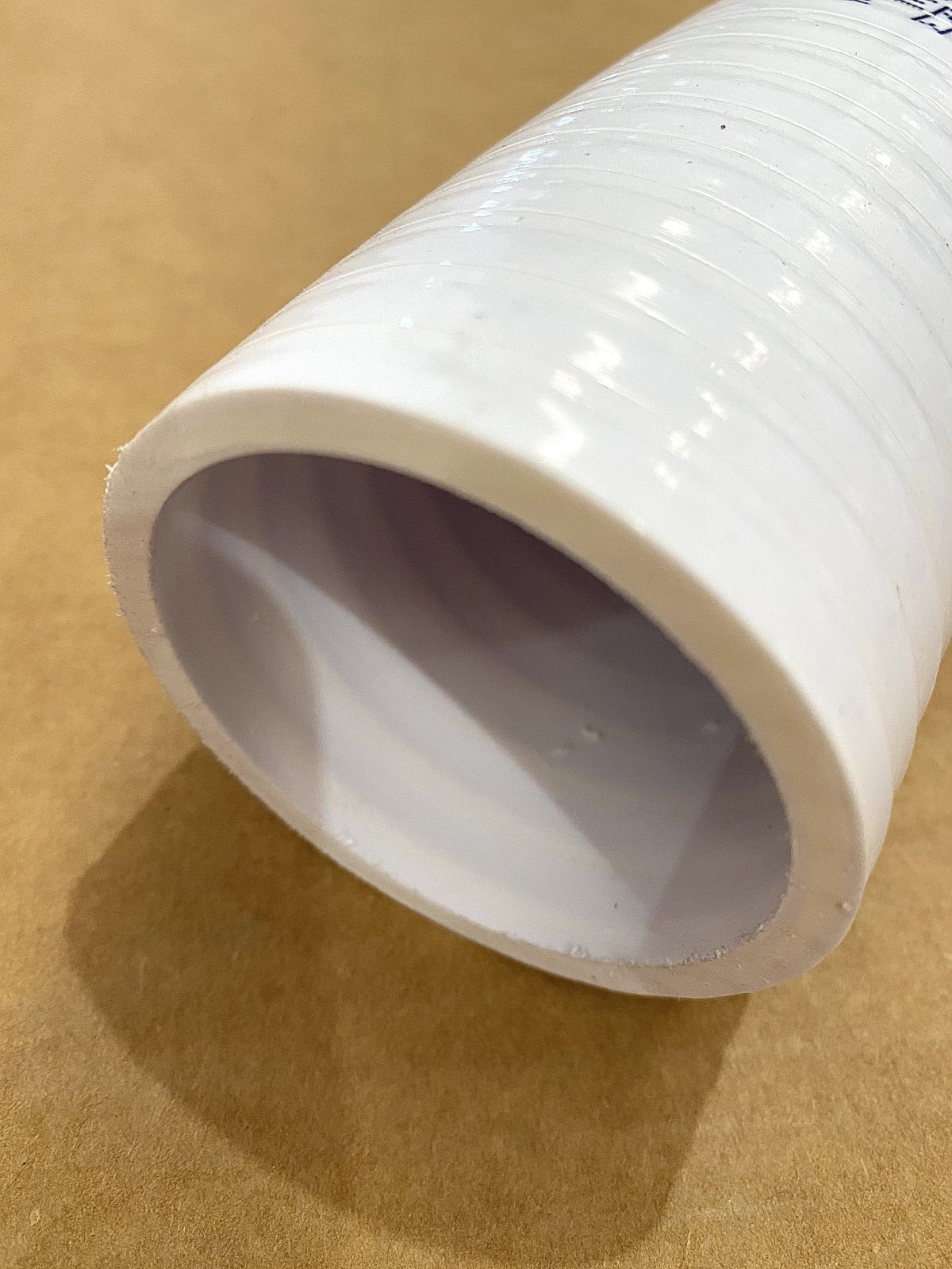 Hose 50mm Water PVC White per metre