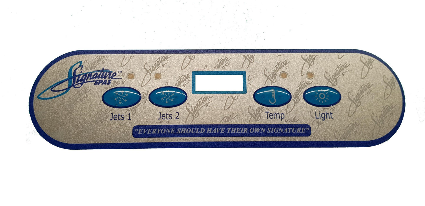 Overlay ML400 Signature Jets 1, Jets 2, Temp, Light