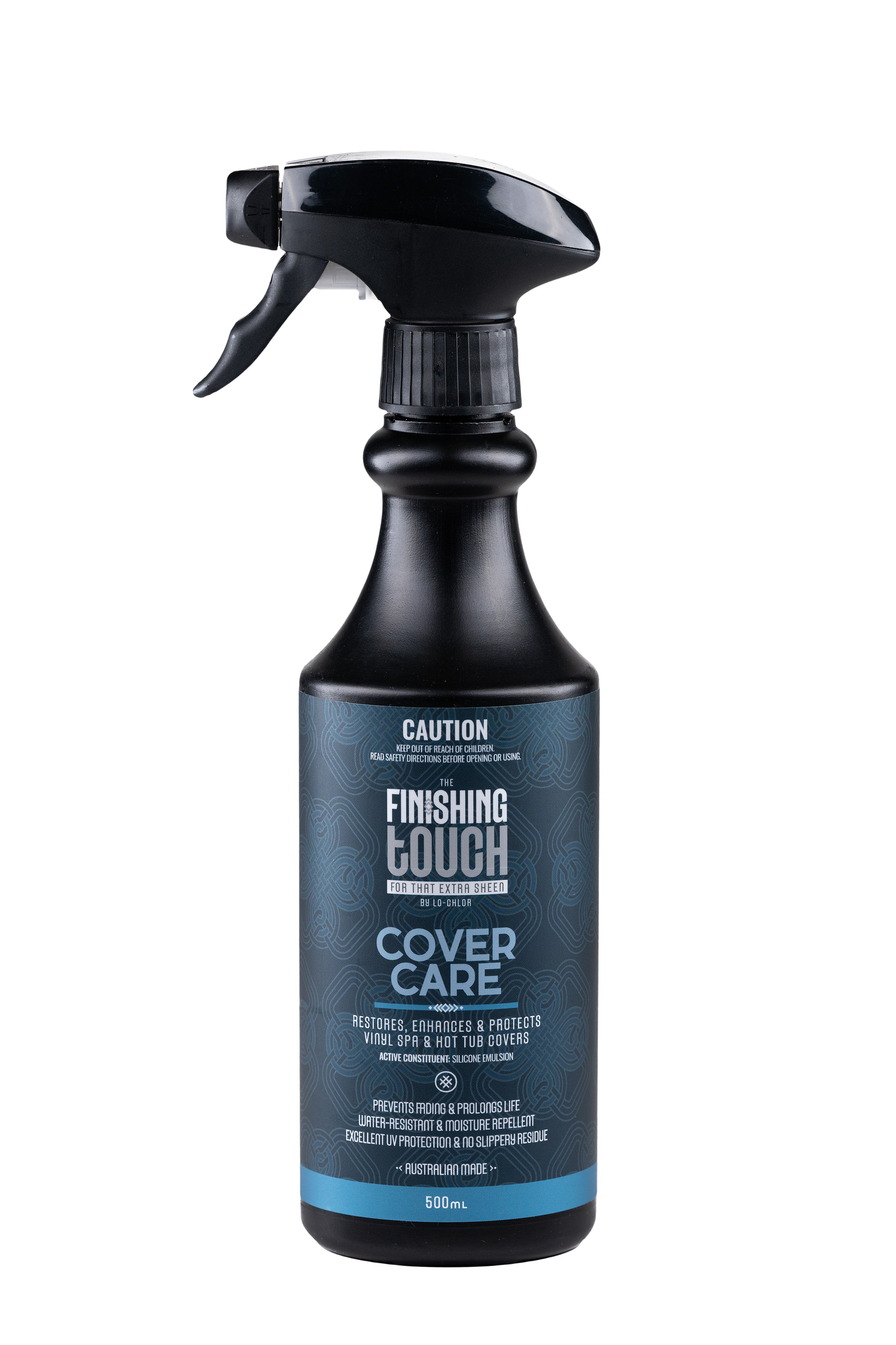Spa Hardcover Care Protector 500ml bottle for cleaning and protecting spa covers from UV and weather damage