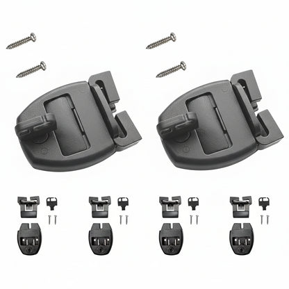 HARDBACK GREY COVER CLIPS SET OF 4 (MALE & FEMALE)