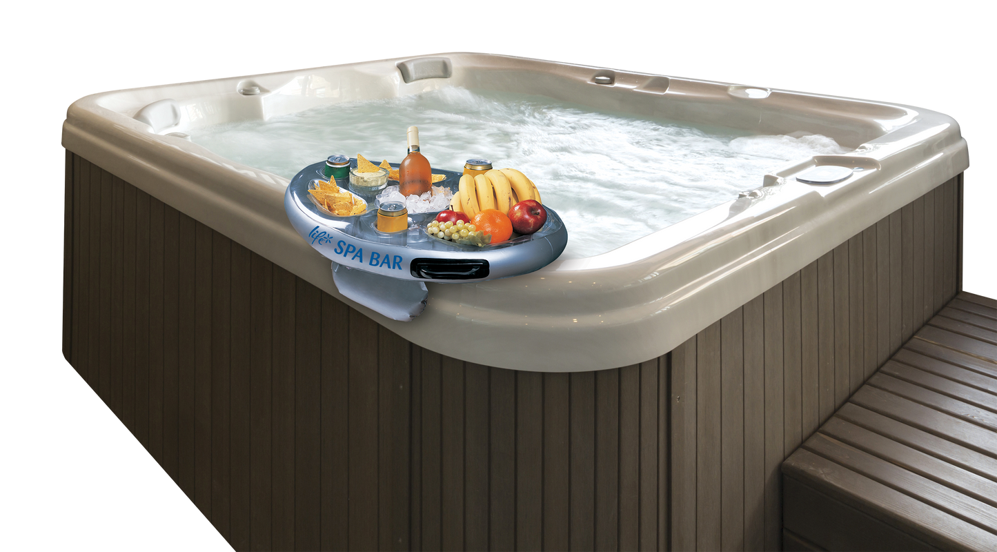 Spa Life Inflatable Bar - Floating Drink & Snack Tray