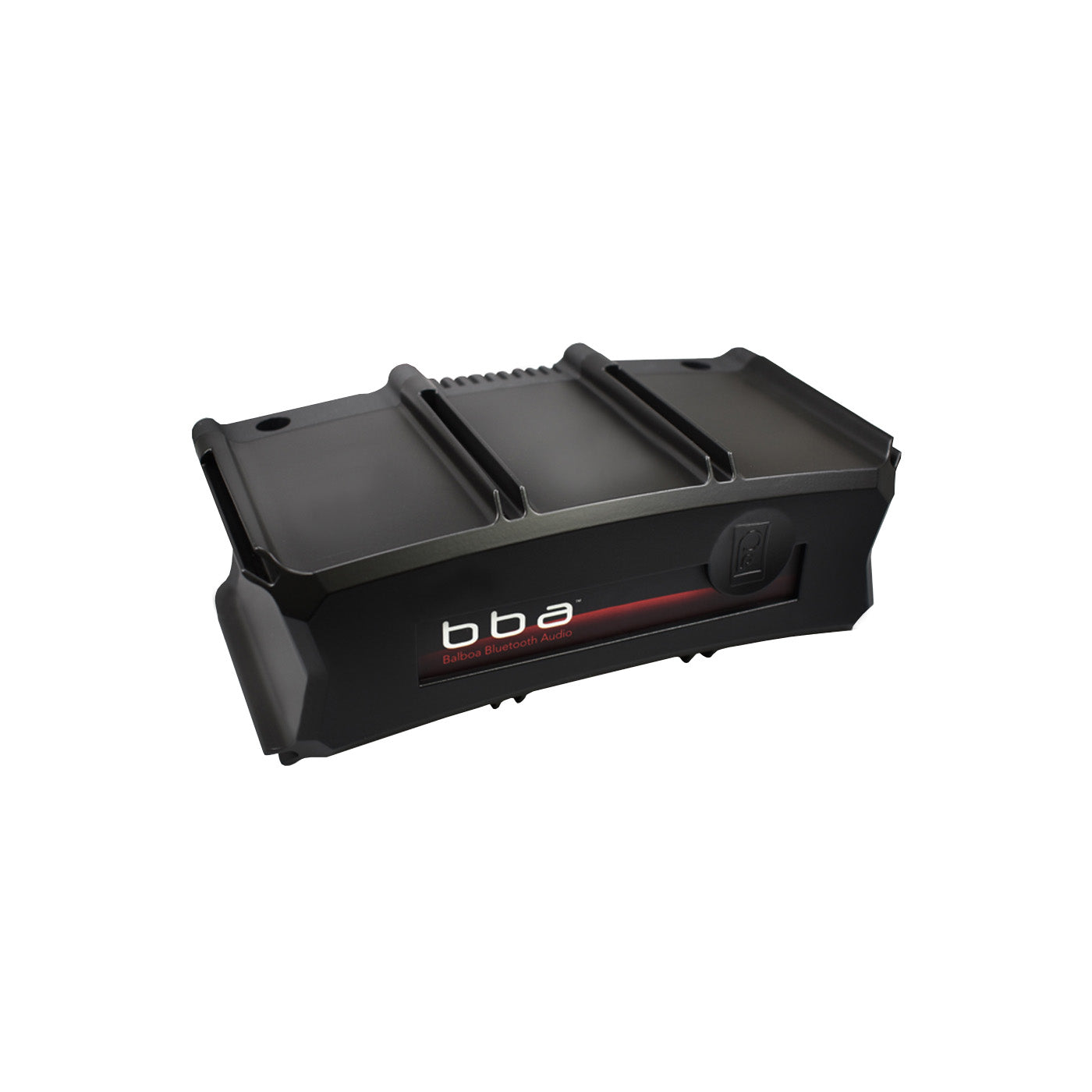 Balboa BBA2 Bluetooth Audio Amplifier 59062 for hot tubs and spas with BP Series control systems, featuring wireless music streaming and 120W RMS output.