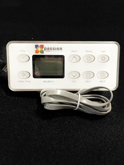 Control Panel VL801D with Overlay Passion J1/J2/BL