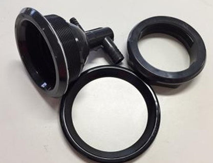 Air Injector Body Adaptor Elbow 3/8" Micro 90°