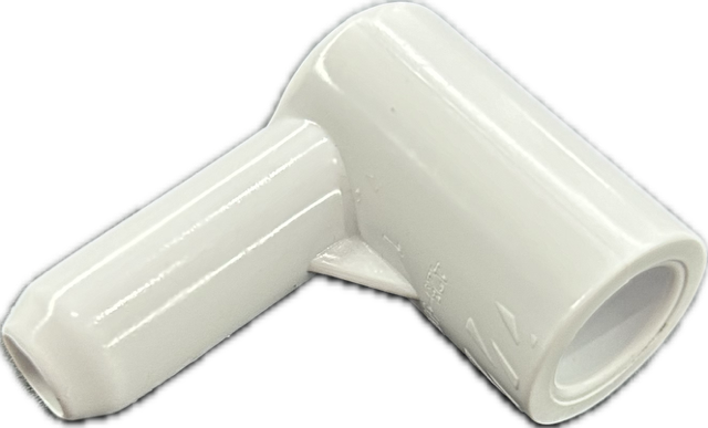 Air Injector Body Adaptor Elbow 3/8" Micro 90°