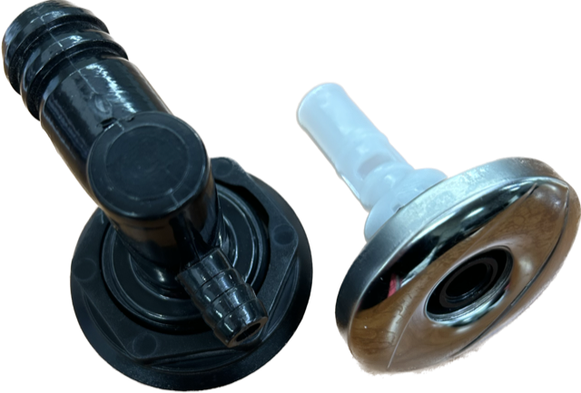 Jet Face (2"across face) 1" Directional Black Catalina