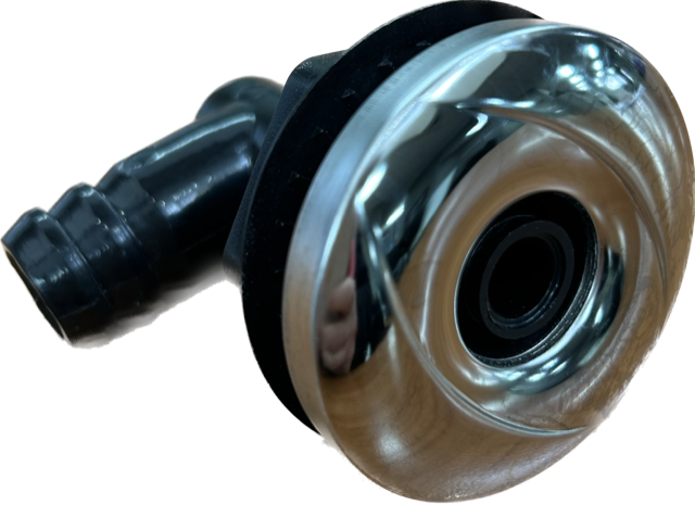 Jet Face (2"across face) 1" Directional Black Catalina