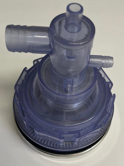 Jet Hurricane Pulsating Assembly Black SS Clear Body 5