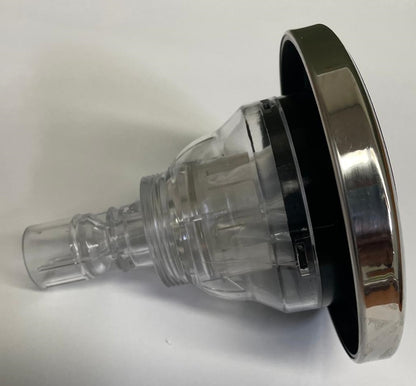 Jet Hurricane Pulsating Assembly Black SS Clear Body 5