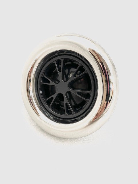 Jet Hurricane Pulsating Face 316SS CoalGrey ⌀128mm