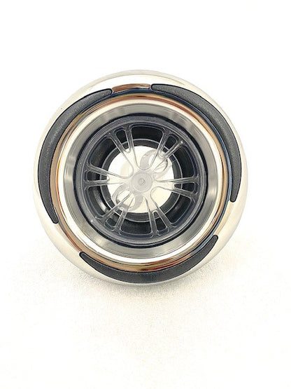 Jet Hurricane Pulsating Face Metallic Grey - 13cm Face