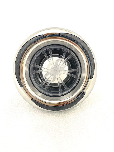 Jet Hurricane Pulsating Face Metallic Grey - 13cm Face