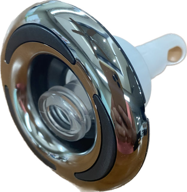 Jet Mini Hurricane Directional Face Metallic Grey 75mm