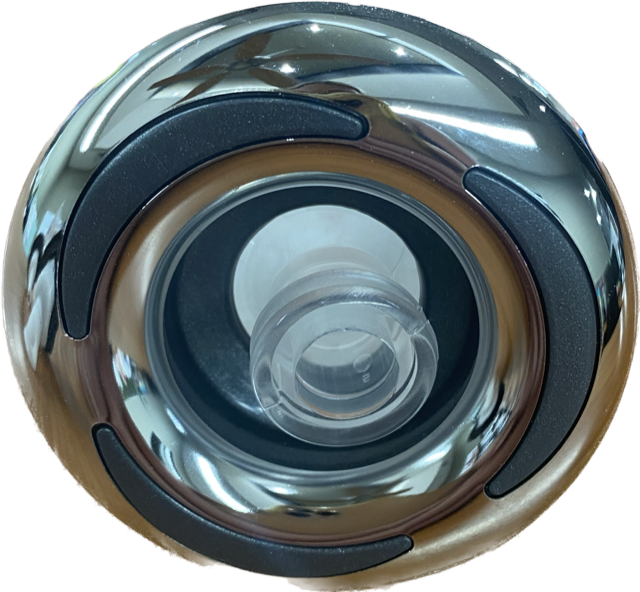 Jet Mini Hurricane Directional Face Metallic Grey 75mm