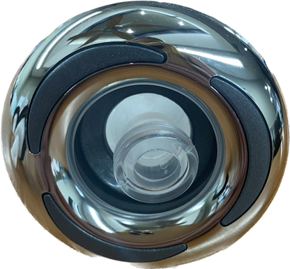 Jet Mini Hurricane Directional Face Metallic Grey 75mm