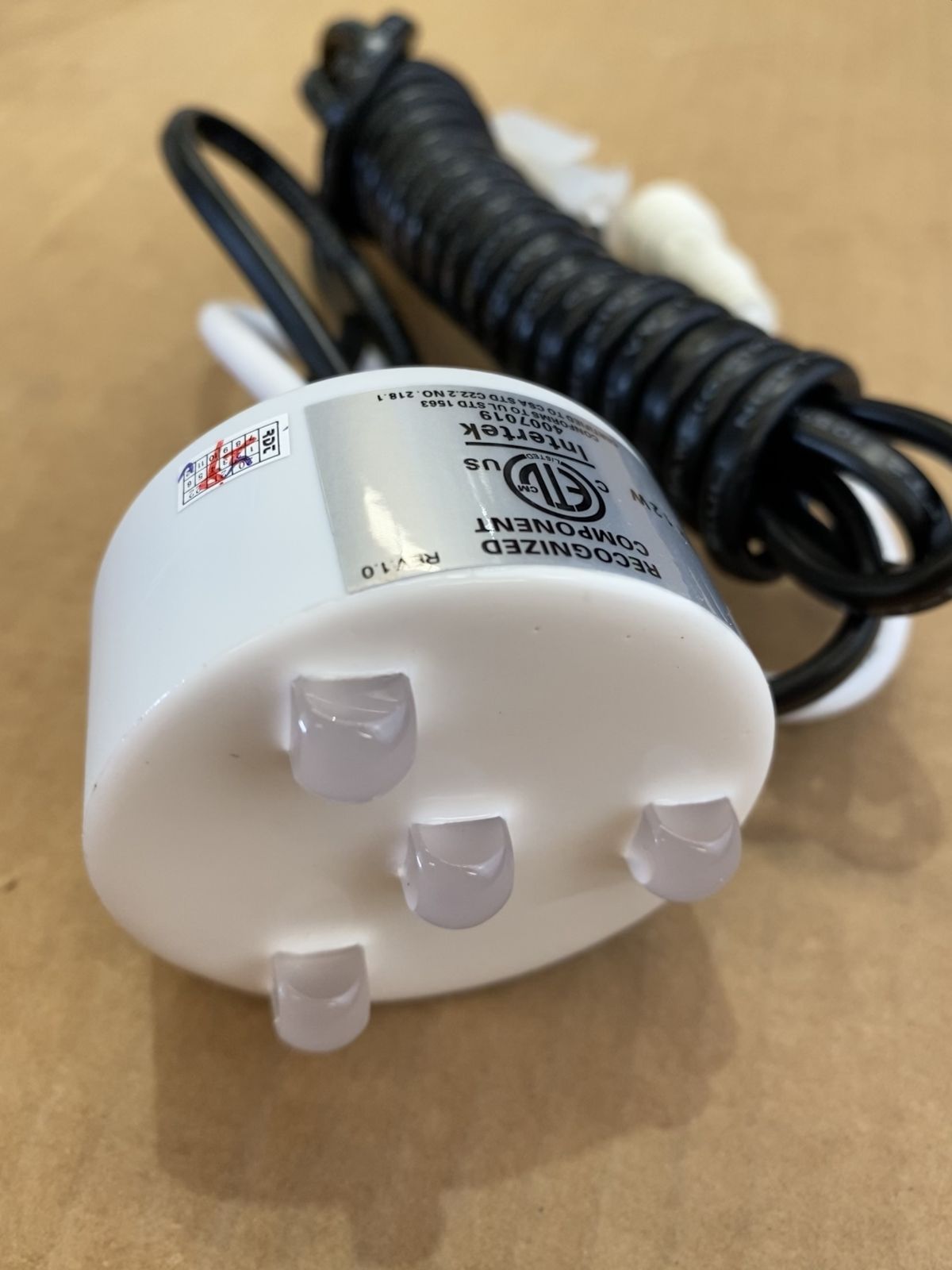 Light 2 Wire 4LED Master w Amp Plug