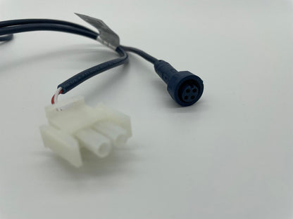 Light Blue Master LED with Housing SS F30B175/4W 127mm Face Ø