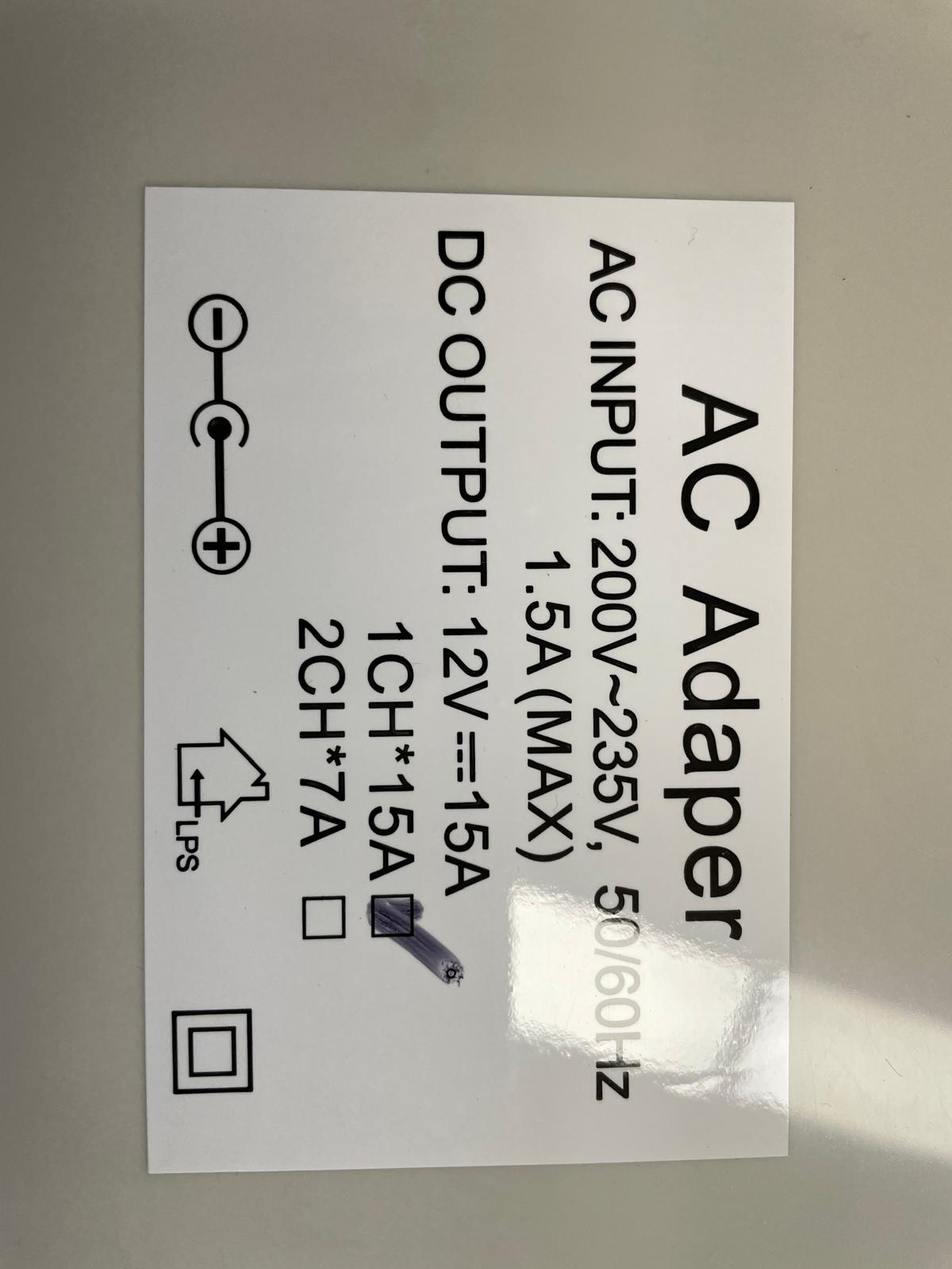 Light Set Transformer/Driver for Bellagio Spa