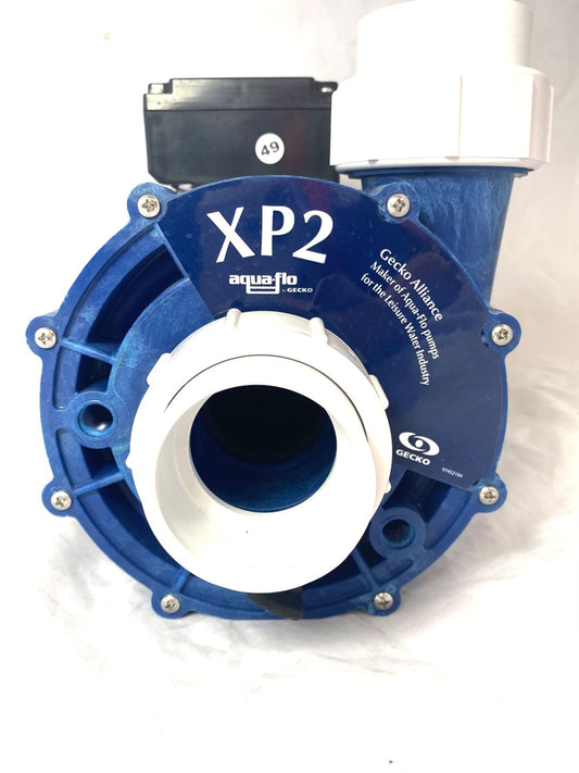 Gecko Pump 3HP 2SP 50Hz 2.5m Lead Amp Plug Blue - 50mm