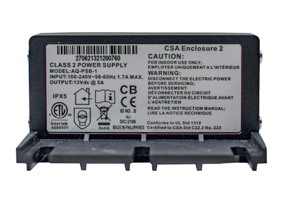 Aquatic AV AQƒ??PSBƒ??1 13V DC 5A Waterproof Power Supply ƒ?? IPX5