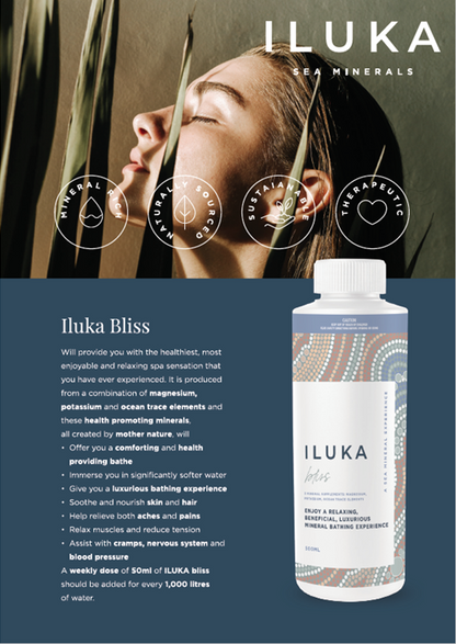 Illuka Bliss - Natural Sea Minerals - 1 litre