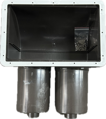 Skimmer Box Assembly 100 SqFt Charcoal (Older style)