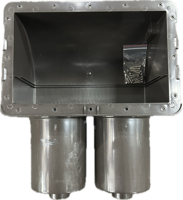Skimmer Box Assembly 100 SqFt Charcoal (Older style)