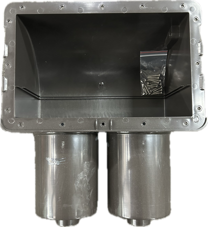 Skimmer Box Assembly 100 SqFt Charcoal (Older style)