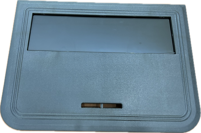 Skimmer Face Front Panel Blank Coal Grey (exMonarc)