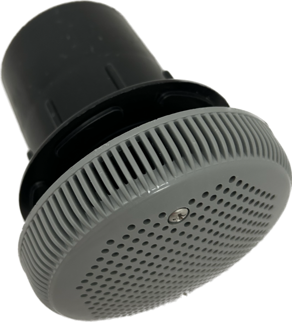 Suction Assembly 4in Grey Older models