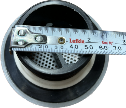 Suction Assembly 4in Grey Older models