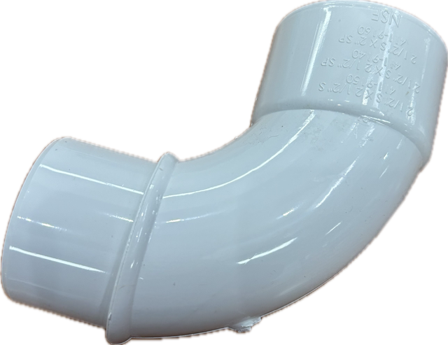 Sweep Elbow 63mm 90° Spigot to Socket