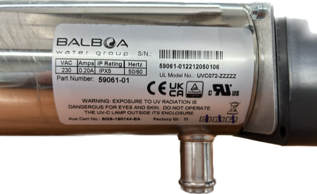 Balboa WAVETEC254™ UV Sanitization 6GPM